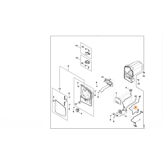 STIHL  Przewód 4854 440 1900